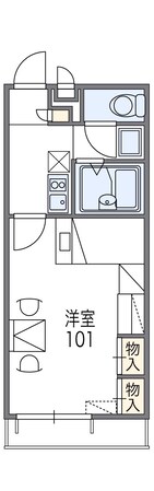 レオパレスドルフィンの物件間取画像